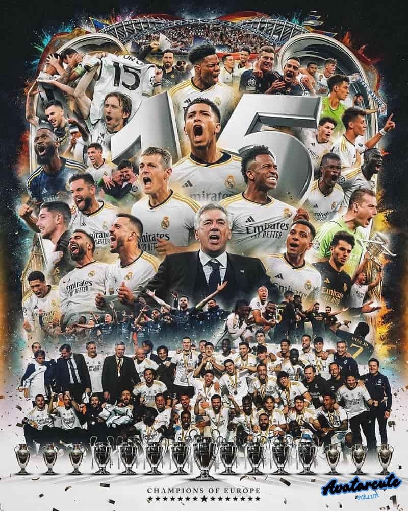 Bộ sưu tập avatar real madrid chất lượng cao