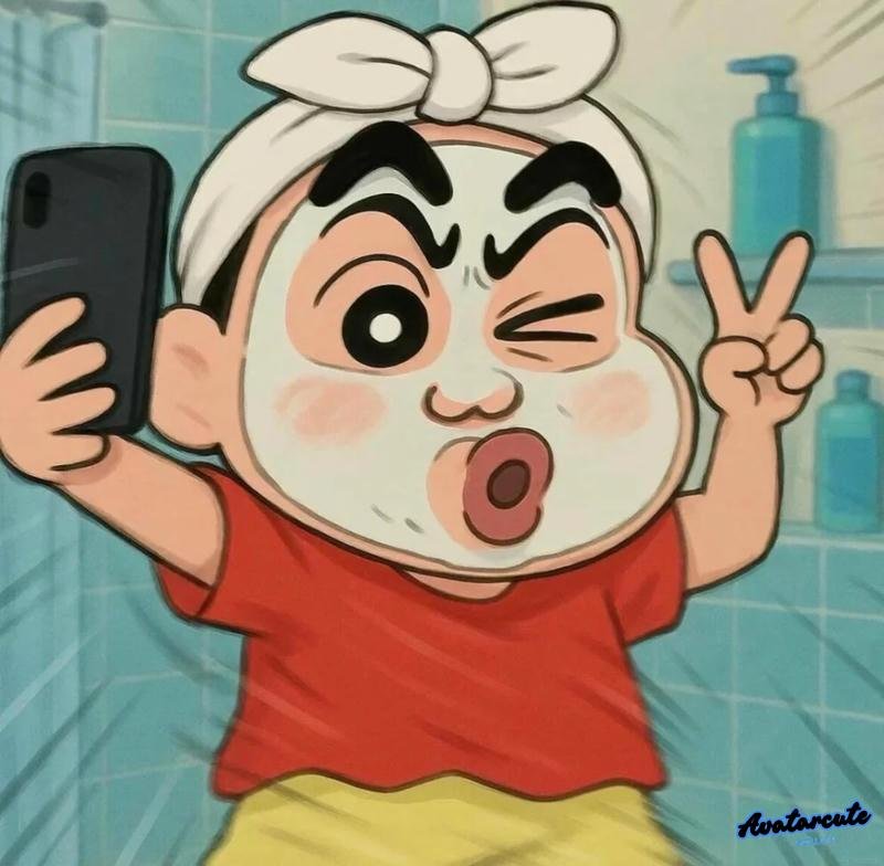 Bộ sưu tập avatar shin cute chất lượng cao