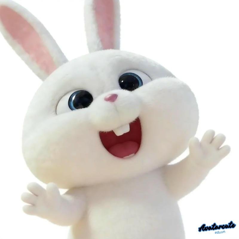 Bộ sưu tập avatar thỏ trend nhất