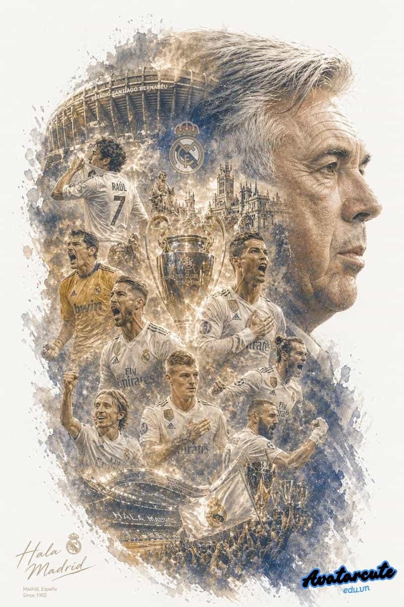 Khám phá avatar real madrid đẹp nhất