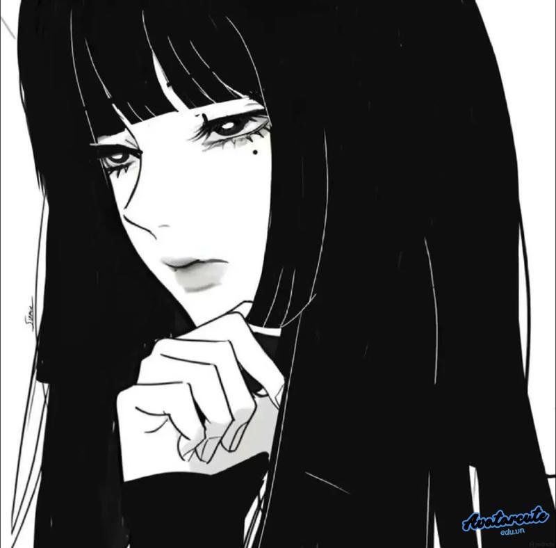Khám phá avatar trắng đen đẹp