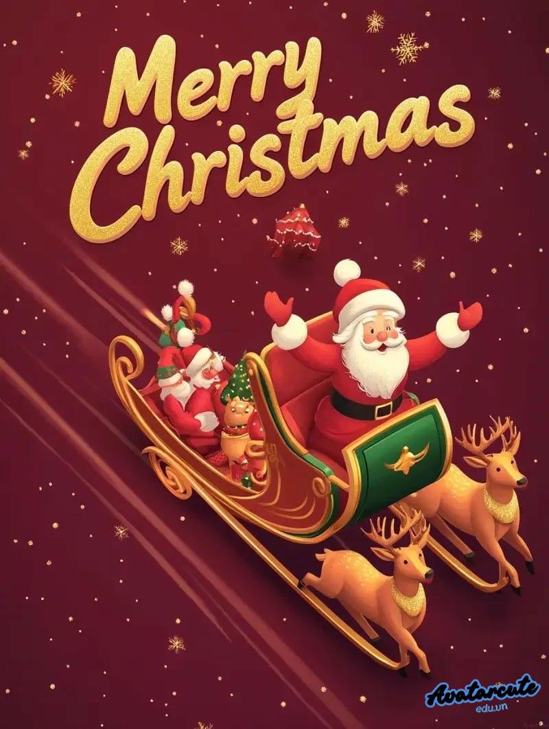 Ngắm bộ avatar noel mới chất lượng cao
