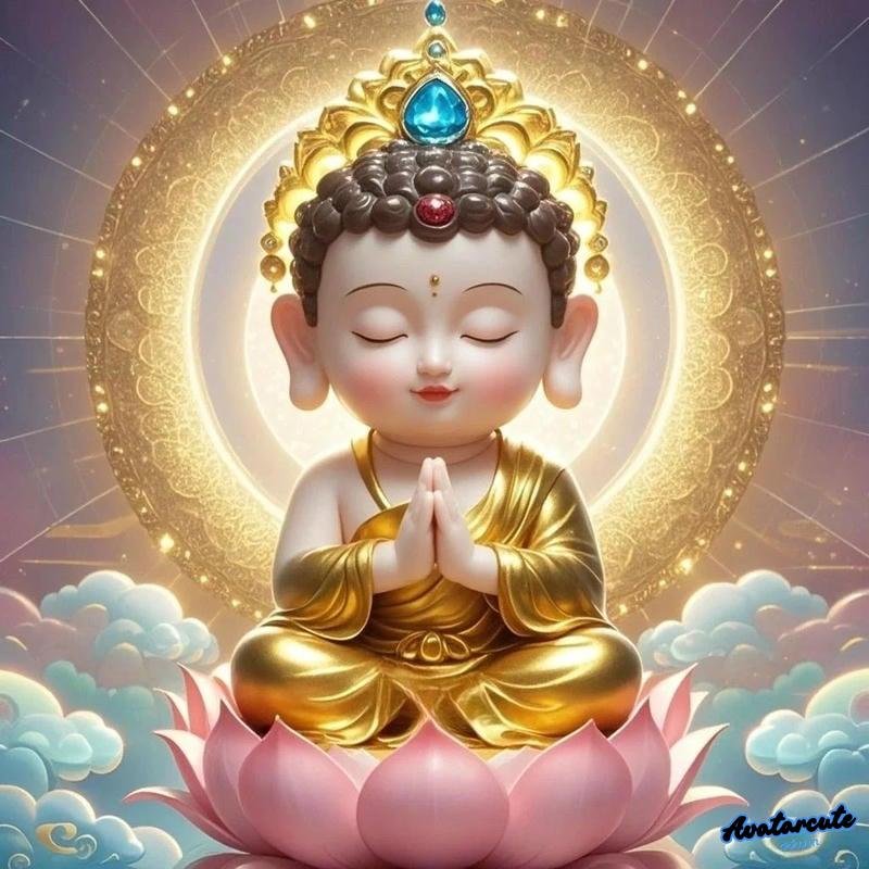 Ngắm bộ avatar phật cực hot
