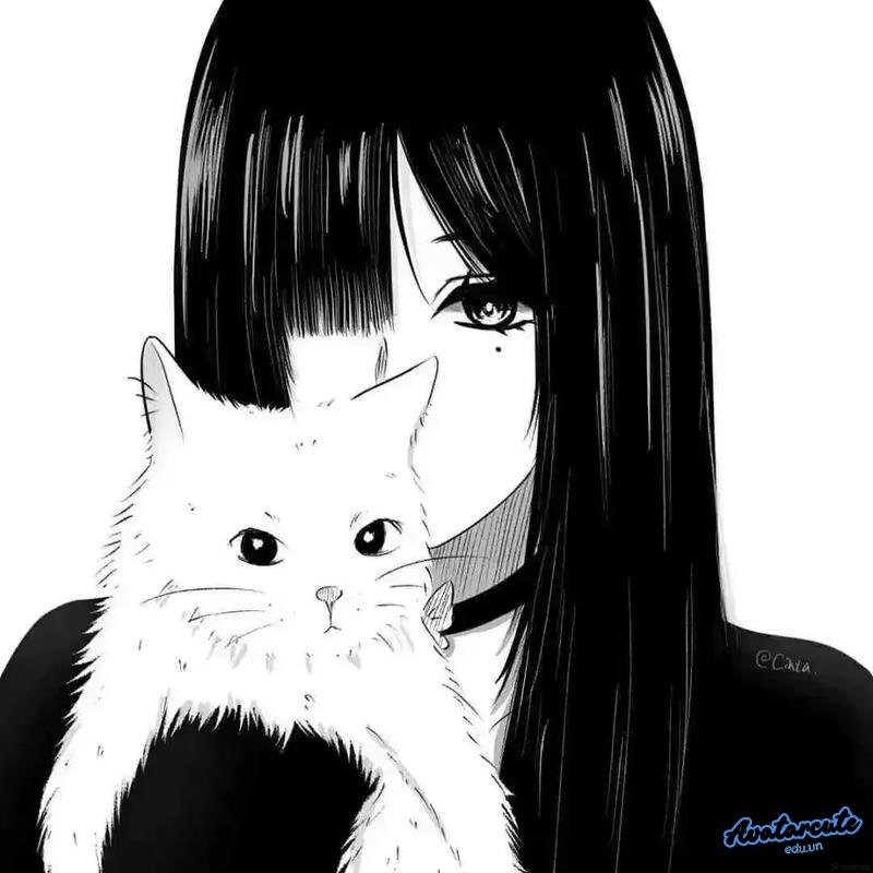 Tải avatar trắng đen mới nhất