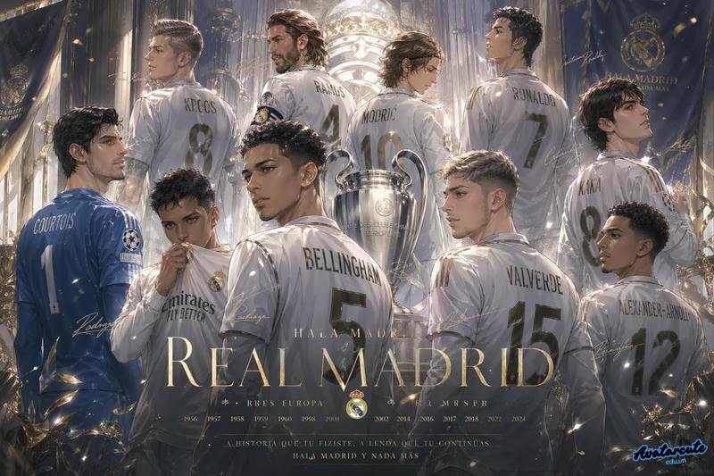 Xem avatar real madrid đẹp