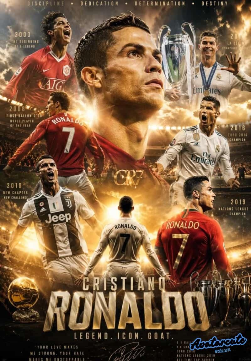 Khám phá kho avatar ronaldo cuốn hút